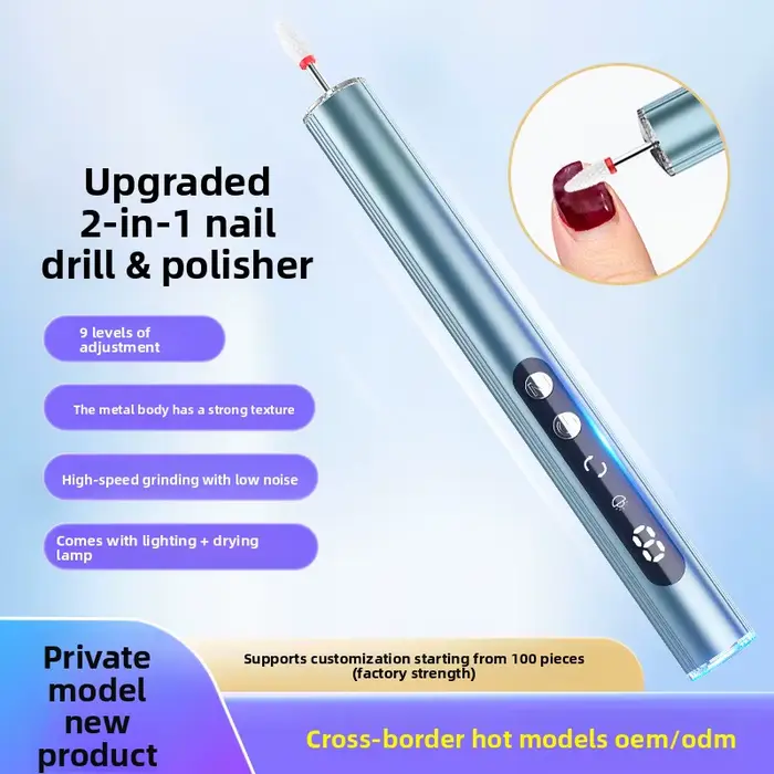 Mini perceuse à ongles électrique portable professionnelle