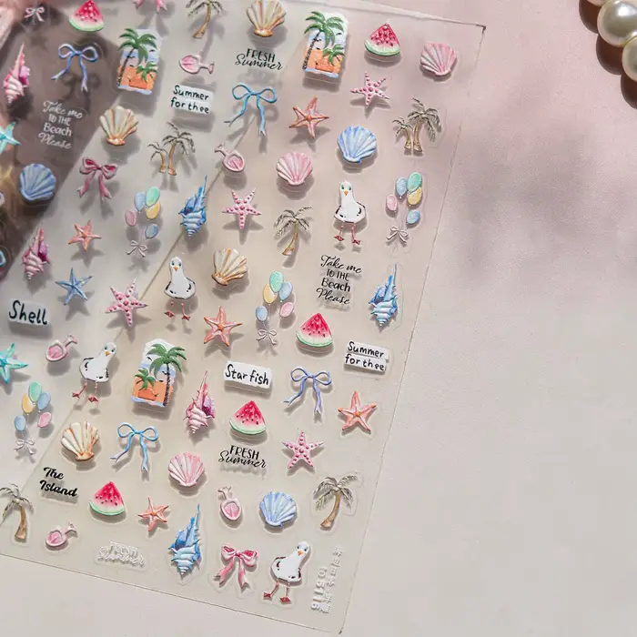 Autocollant de manucure auto-adhésif pour Nail Art