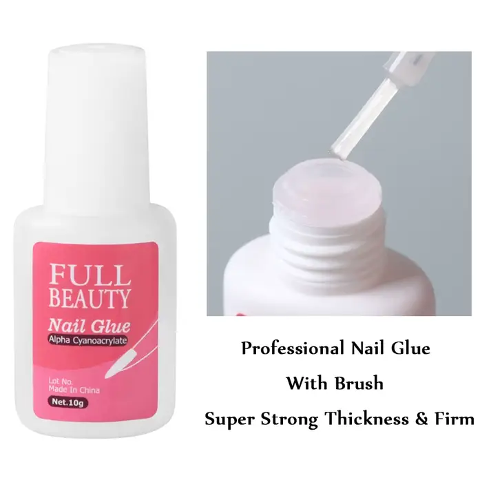 Gel de colle à ongles pour faux ongles français