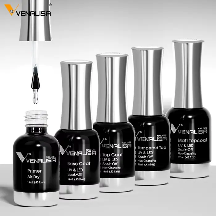 12ml Venalisa TPO FREE Top Coat Trempé Sans Résidu Longue Durée