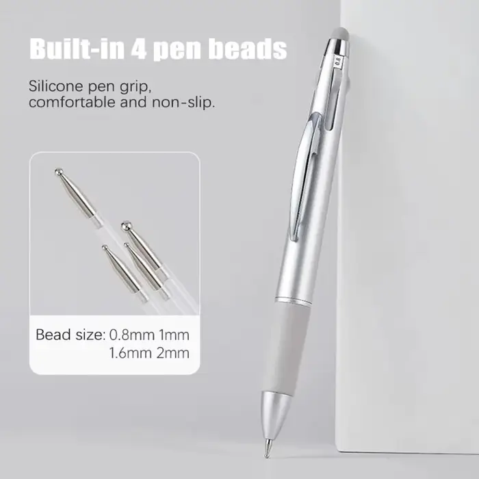 Nouveau Kit de Manucure 5-en-1 : Stylo à Points pour Ongles