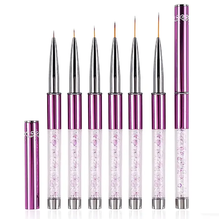 Pinceau à ongles pour la peinture de lignes