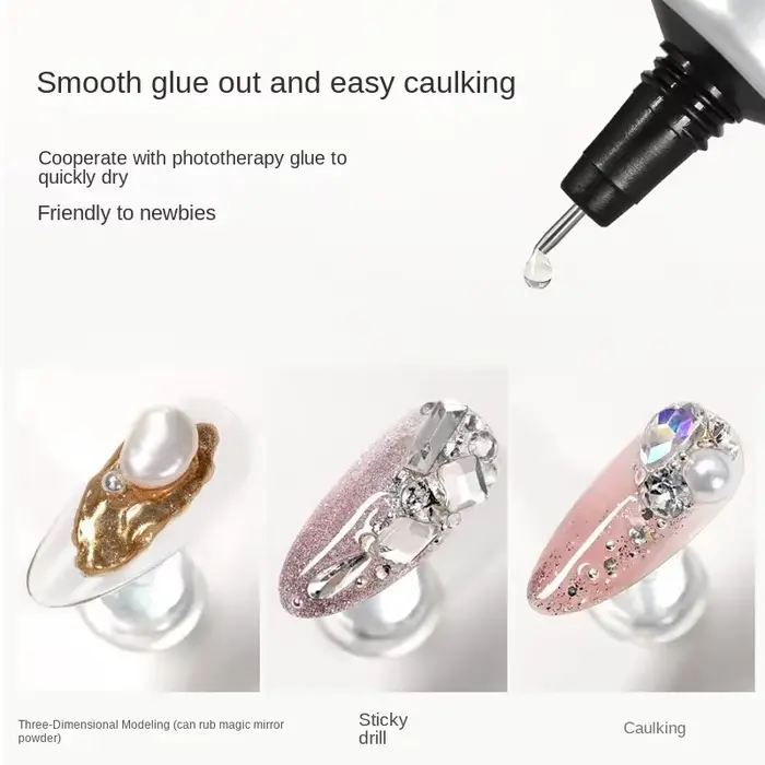 Gel de sculpture 3D pour ongles