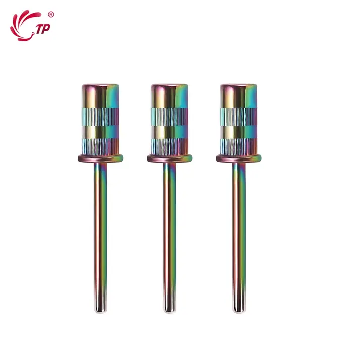 Foret à ongles en acier inoxydable, capuchon de meulage de pédicure, outils professionnels pour Salo