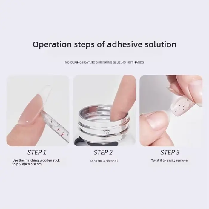 Dissolvant de vernis à ongles professionnel