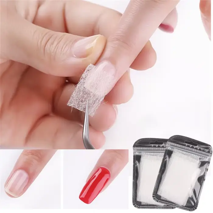 Fibre de verre en soie pour Extension d'ongles