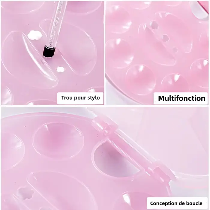 Palette de couleurs rose pour Nail Art