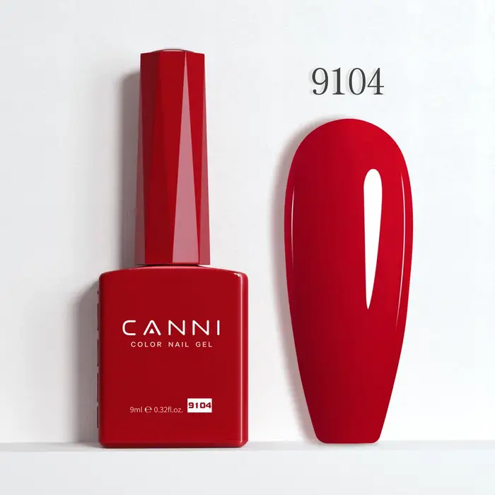 CANNI 9ml noir blanc HEMA TPO gratuit Gel vernis couleur haute qualité longue durée tremper néon UV lampe à LED durcissement Art Gel pour ongles