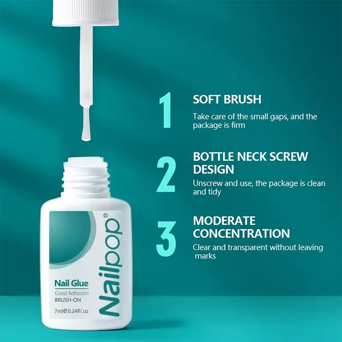 Nailpop – colle à ongles 2/5 pièces