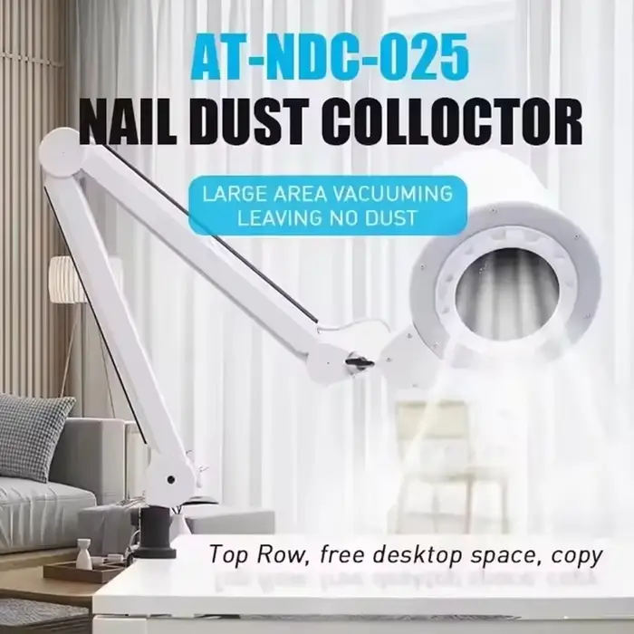 Collecteur de poussière d'ongles pour salon de beauté, lampe sans ombre, Oem, client professionnel 4