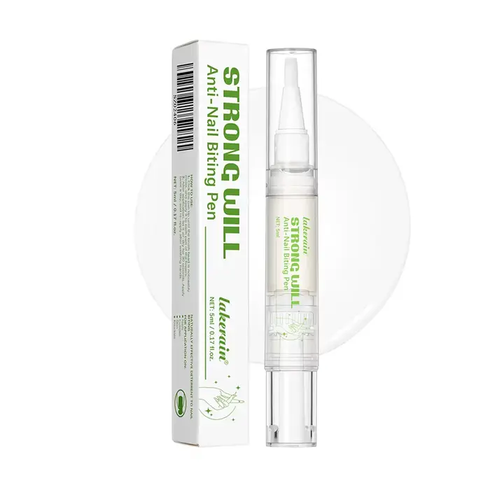 Stylo anti-morsure de doigts Strong Will, à action rapide, pour l'abandon de la morsure des ongles e