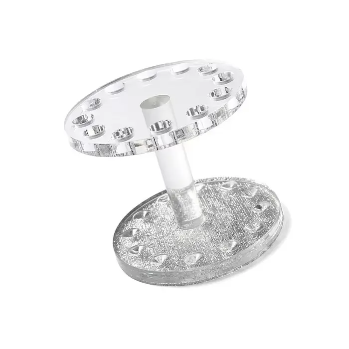 Boîte de rangement pour pinceaux à ongles, 12 trous, support pour stylo de peinture, vernis à ongles