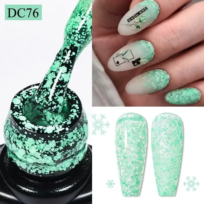 Vernis à ongles gel flocon de neige 7ml