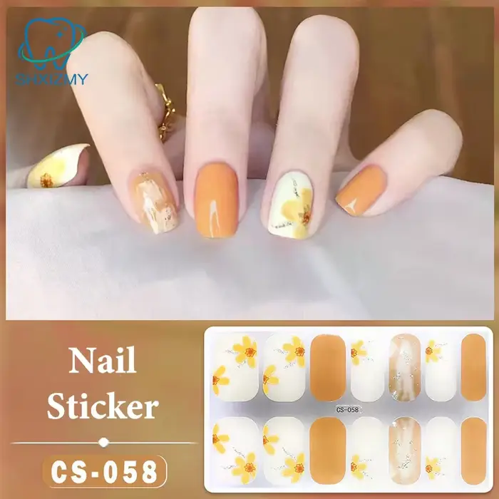 14 ongles simples imperméables à l'eau