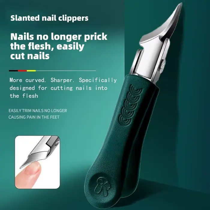 Les coupe-ongles fins et effilés sont spécialement conçus pour les ongles épais. Ils