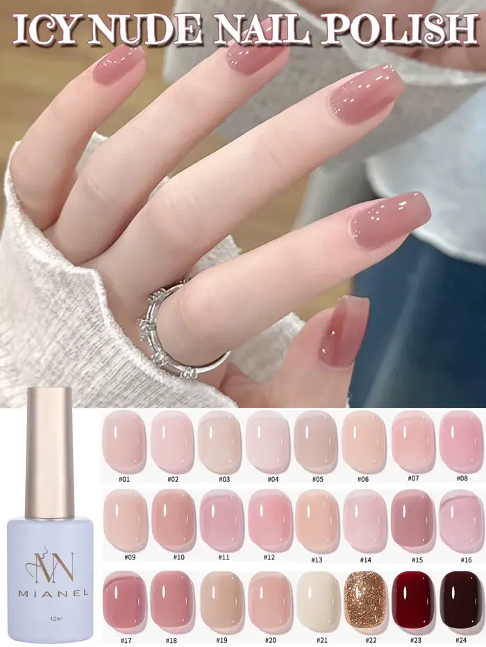 Verhéritage à Ongles Gel Nude Ice-Clear