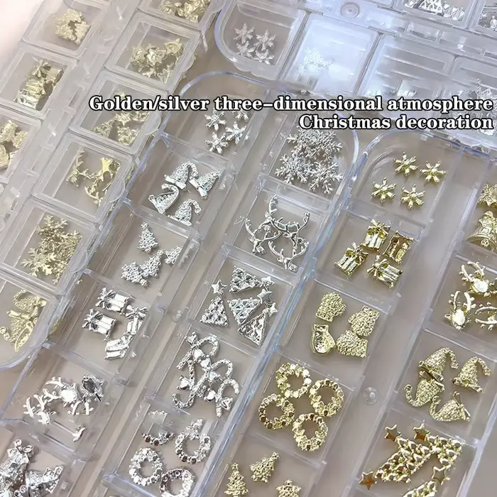 Décorations de noël pour Nail Art