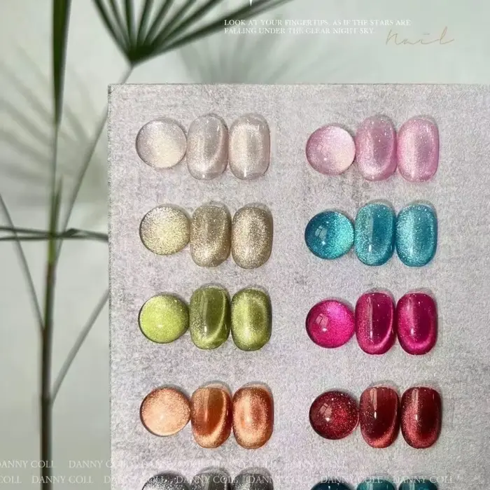 Danny Coll 35 couleurs oeil de chat vernis à ongles Salon de manucure Gel ultraviolet Non toxique écologique Gel
