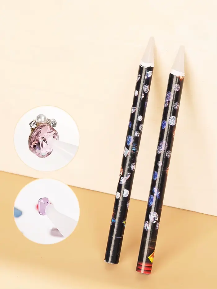 Crayon de cueillette de diamants pour Nail Art, petits bijoux en diamant, stylo de réglage spécial à