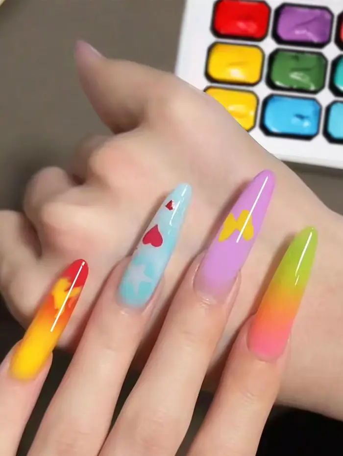 Gel UV et blush solide Y2K Dopamine 9 couleurs estivales