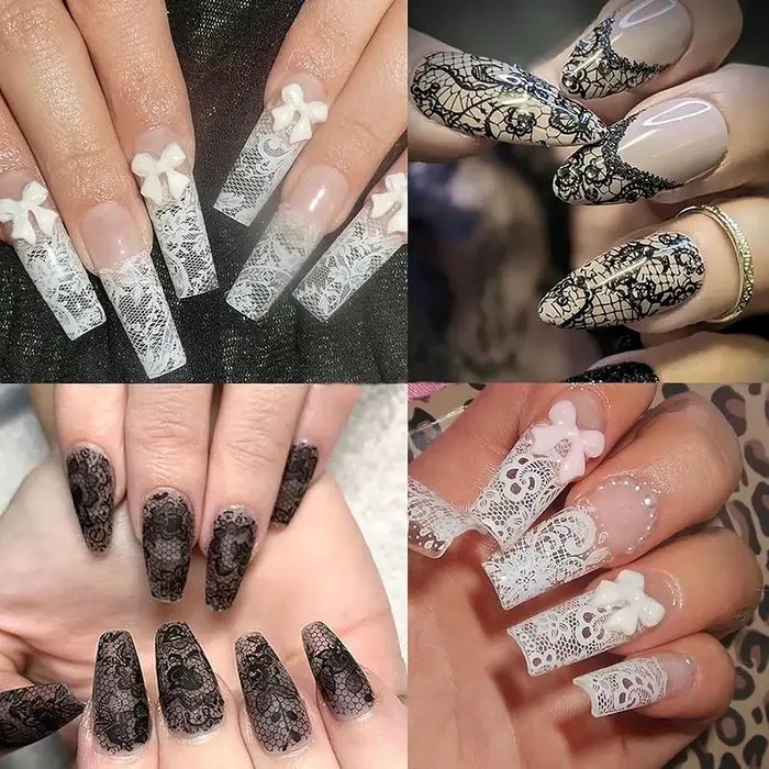 Pochoir de Stamping Métallique pour Nail Art 14