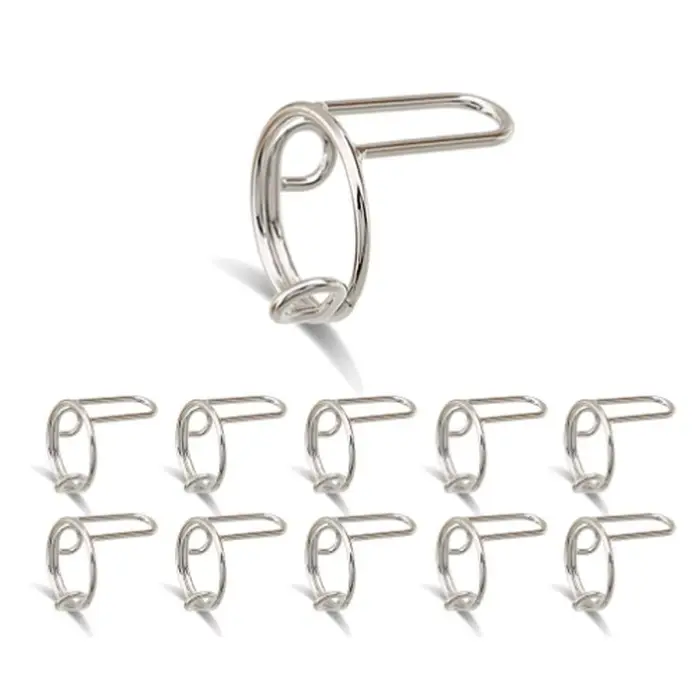 Anneaux pour ongles réutilisables, décontractés, amovibles, couleur or, argent, Phalanx, décoration 