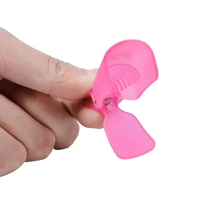 10 Pcs/sac Coloré Acrylique Nail Art Soak Off Cap Clips Ongles Nettoyage Manucure UV Gel Polish