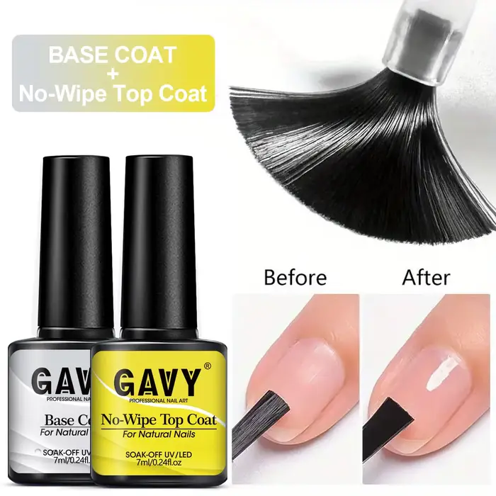 Ensemble de vernis à ongles gel longue durée