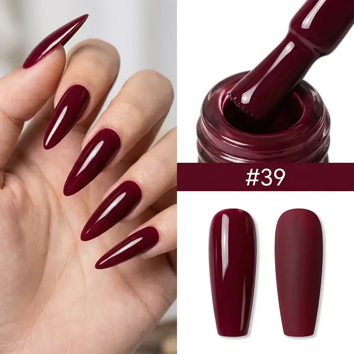 Vernis à ongles en gel 15 ml, gel pour nail art, fournitures pour ongles semi-permanents, DIY ongles