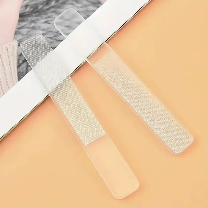 Ensemble de petites limes à ongles en verre et Nano Shiner