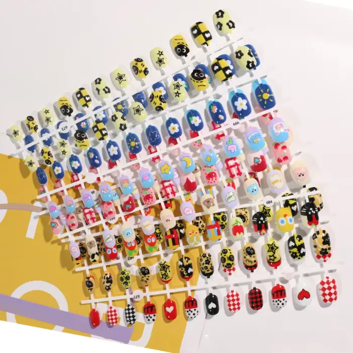 Faux ongles mignons pour enfants