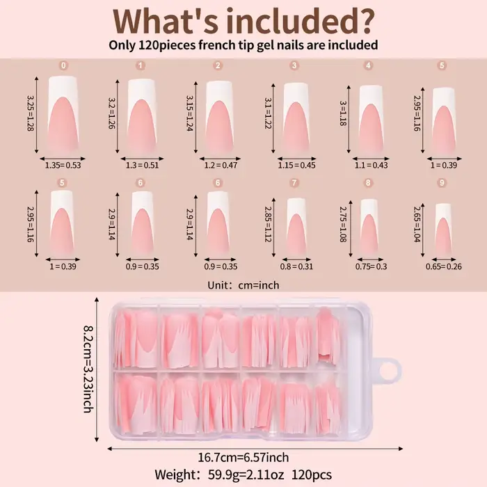 120 pièces/boîte mat rose français presse sur ongles acrylique longs carrés faux