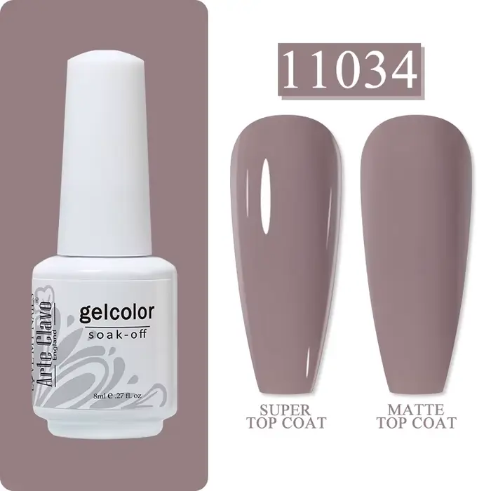 Arte Clavo Art ongles vernis couche de Base supérieure Gel vernis à ongles UV lampe à LED 115 couleu