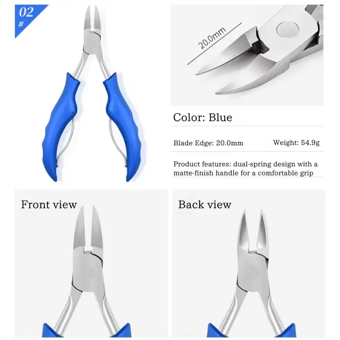 Outils de manucure pour ongles: pince à cuticules