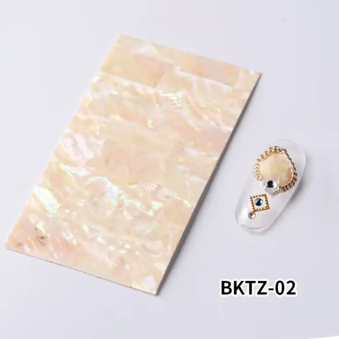 Feuilles d'ongles scintillantes