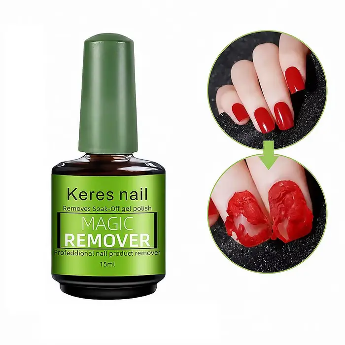 Dissolvant de vernis à ongles en gel rapide 15ml Magic Fast