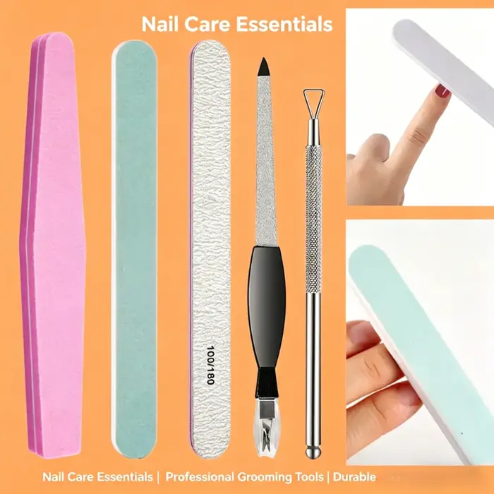 Kit professionnel de manucure et pédicure 5 pièces