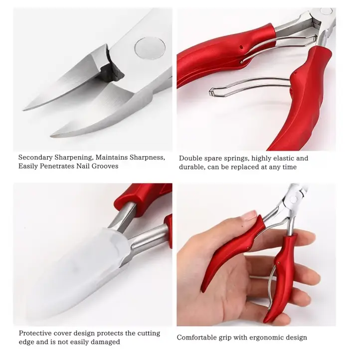 Outils de manucure pour ongles: pince à cuticules