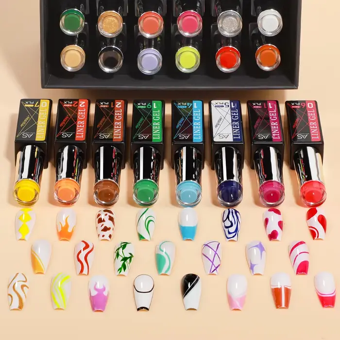 Ensemble de Verhéritage à Ongles en Gel UV Semi-Continu