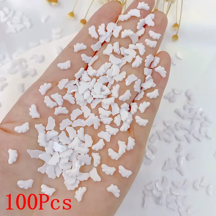 Aurora Bear – accessoires de décoration pour ongles, figurines d'ours rose, partie Kawaii et fournit