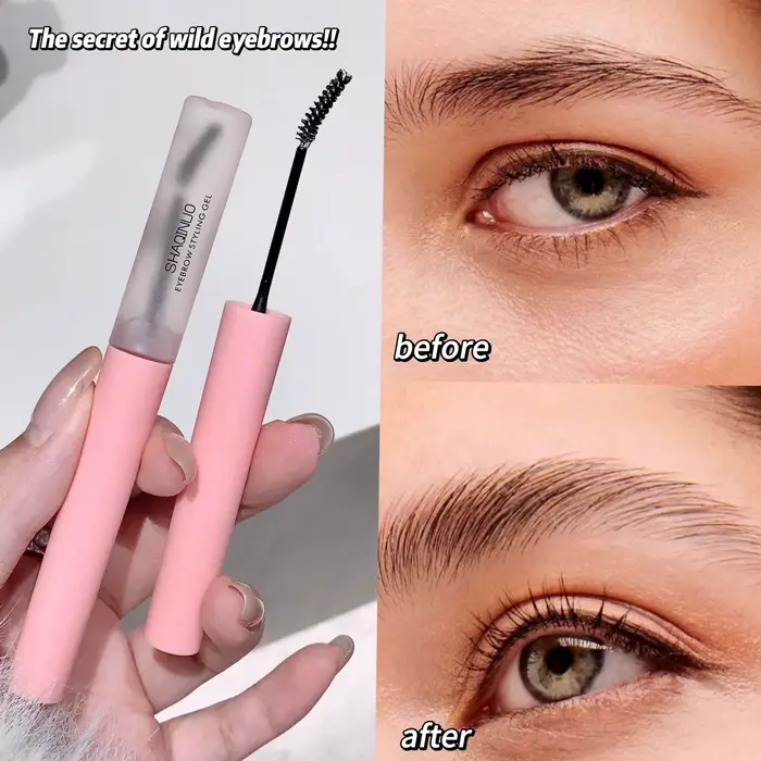 Gel à sourcils 3D, crème de réglage des sourcils sauvages