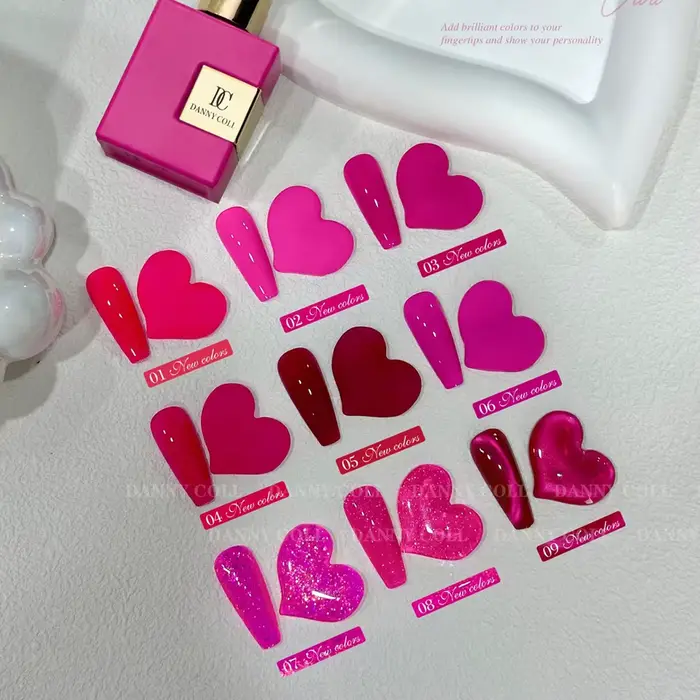 Ensemble de Verhéritage à Ongles Gel UV 9
