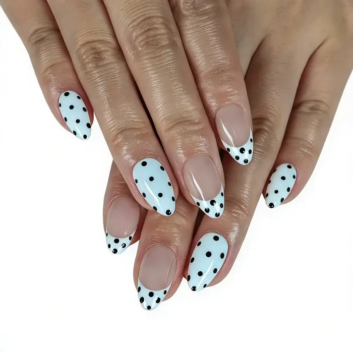 10 pièces d'ongles portables à pression faits à la main