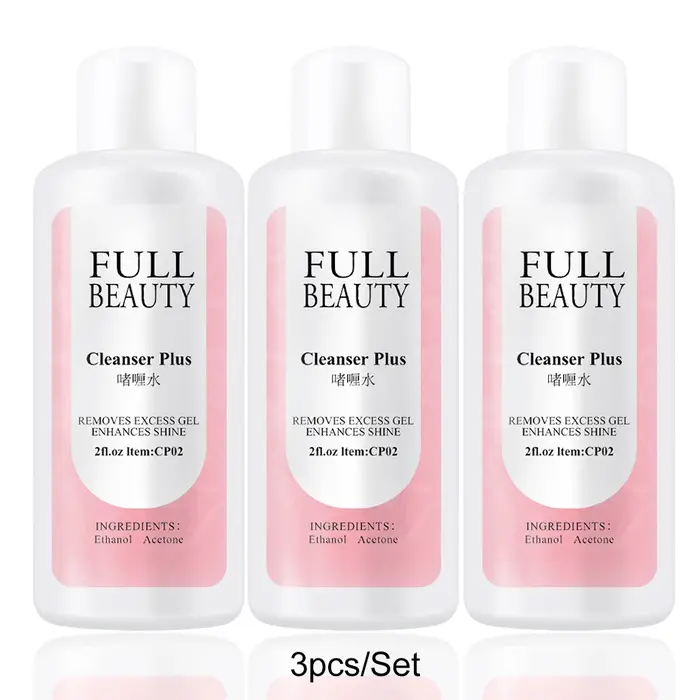 35ml Nail Liquide Glissement Solution pour Poly Ongle Extension Gel Rapide UV Constructeur Gel Acrylique Dégraissant Nettoyant