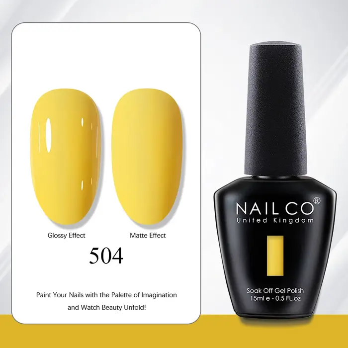 Vernis à ongles gel Hema TPO Free NAILCO 15ml