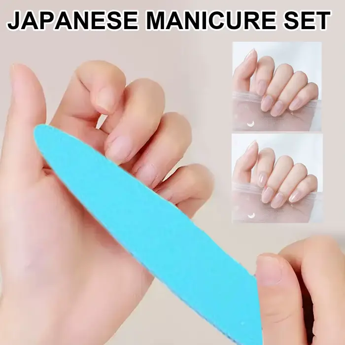 Kit de pédicure Shine, ensemble de préparation des ongles naturels