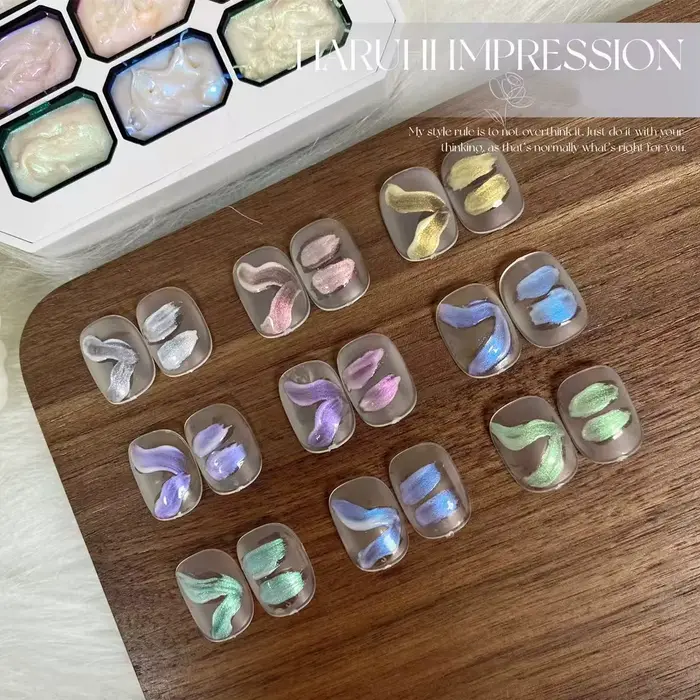 Vernis à ongles solide 9 couleurs