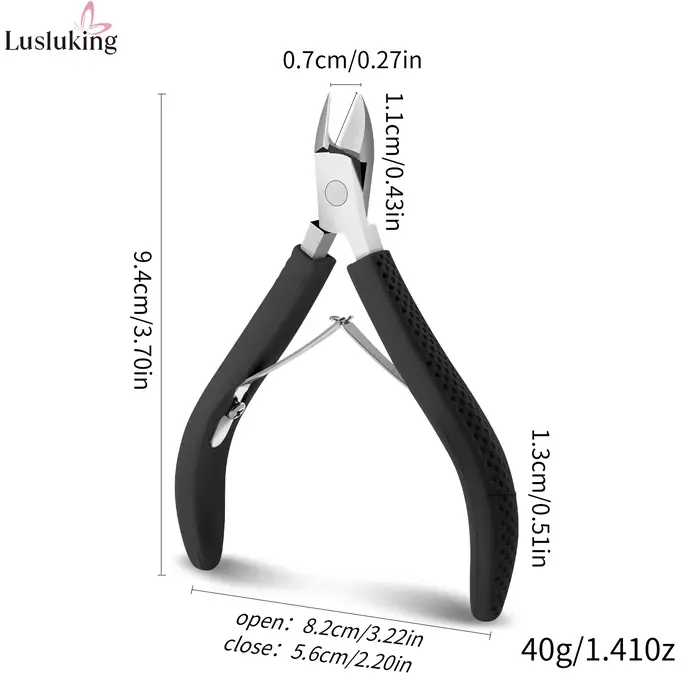 Nouveau Ciseaux à cuticules pour ongles