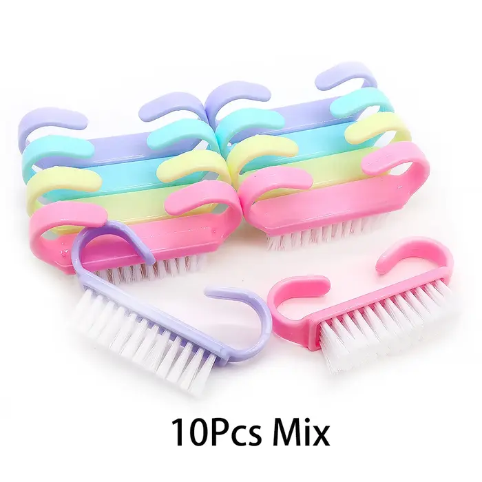10/20/50/100 pièces poignée Grip Brosse À Ongles GIslande Livres Brosses
