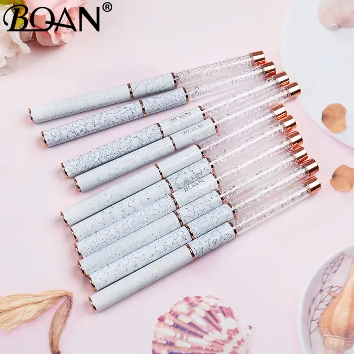 BQAN – brosse à ongles marbrée or Rose